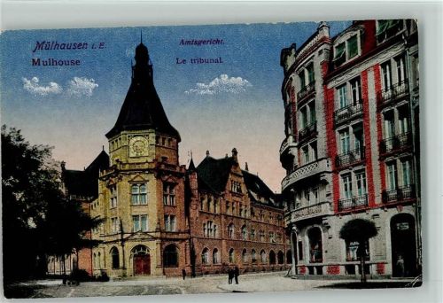 Mülhausen, Elsass - Amtsgericht ca 1916 AK