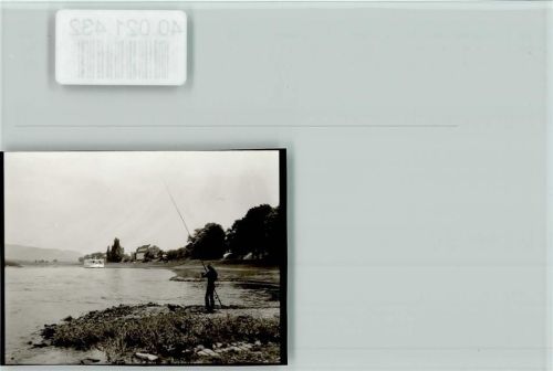 37691 W3474 Boffzen FOTO KEINE AK Schiff Angler