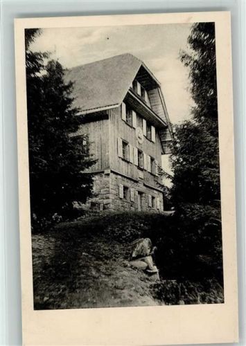 Naturfreundehaus "Badener Höh" Ak Berghütten Naturfreunde