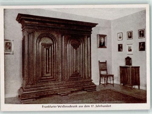 Wellenschrank - Interieur - Bilderfolge der Mohren-Apotheke zu Bayreuth