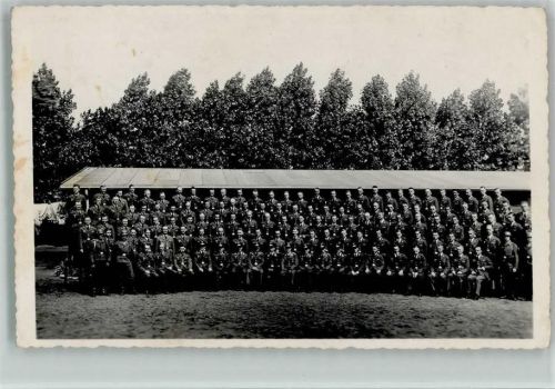 Regiment - Gruppenfoto in Münster 1937 AK