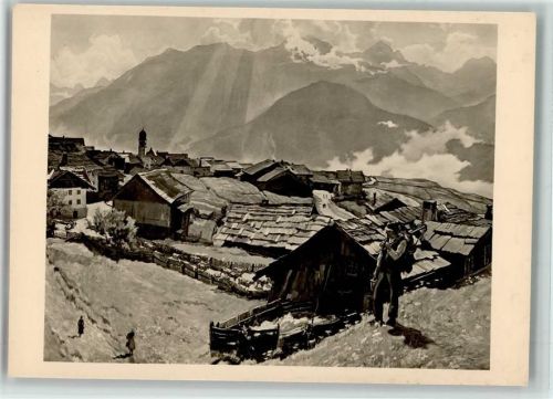 Nr. 599 Morgen im Oberinntal von Puchinger