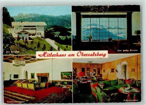 Hitlerhaus, Konferenzzimmer, Arbeitszimmer WK II