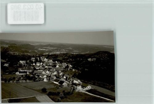91235 W8564 Hartenstein , Mittelfr FOTO KEINE AK Luftaufnahme