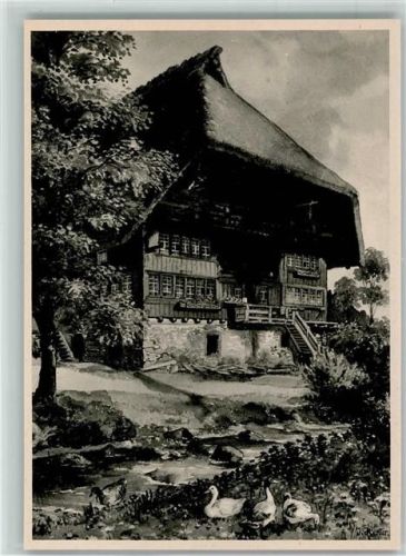 Altes Schwarzwaldhaus am Bach