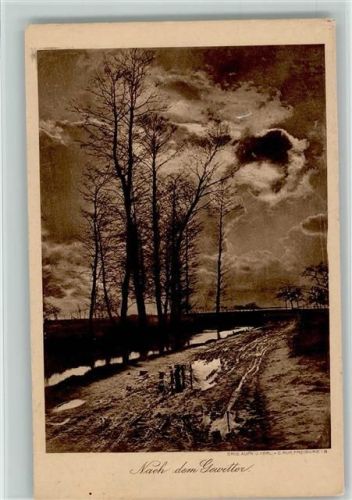 Nach dem Gewitter 1900 AK