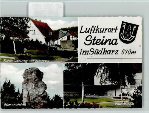 Steina Kurverwaltung mit Kurpark Römersteine Wandelhalle