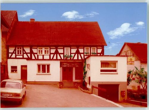 59969 W5789 Braunshausen , Sauerl FOTO KEINE AK Pension Knecht heute Ochsenwirt