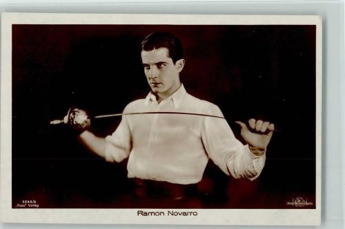 Ross Nr. 3250-4 Ramon Novarro als Fechter