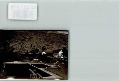 37520 W3360 Lerbach , Harz FOTO KEINE AK Blick zum Kleeberg Schwimmbad