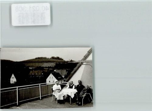 37293 W3443 Herleshausen FOTO KEINE AK Alten- u. Pflegeheim St. Elisabeth Terrasse