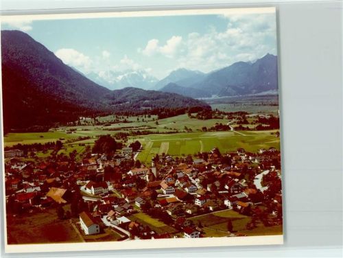 82441 W8115 Ohlstadt FOTO KEINE AK Luftaufnahme