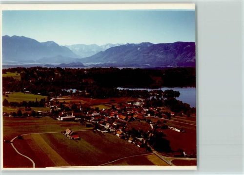 82418 W8110 Seehausen a. Staffelsee FOTO KEINE AK Luftaufnahme