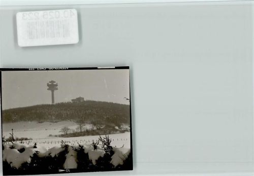 32676 W4927 Köterberg , Lippe FOTO KEINE AK Winter