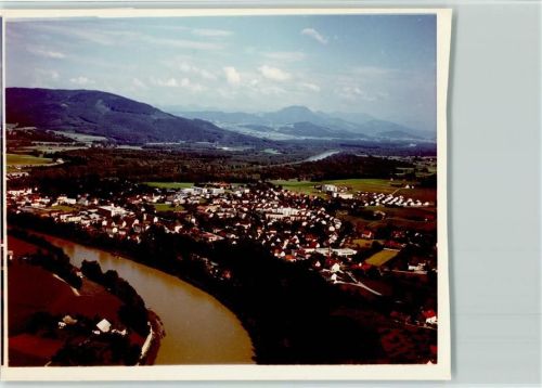 83410 W8229 Laufen , Salzach FOTO KEINE AK Luftaufnahme
