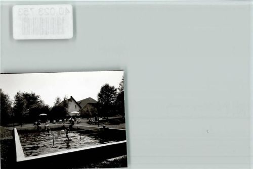33034 W3492 Bökendorf FOTO KEINE AK Gasthaus Bodinkthorpe Schwimmbecken