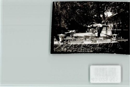 29582 W3111 Hanstedt , Kr Uelzen FOTO KEINE AK Hotel Gellersen Biergarten