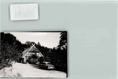29640 W3043 Schneverdingen FOTO KEINE AK Heide Landhaus Opel