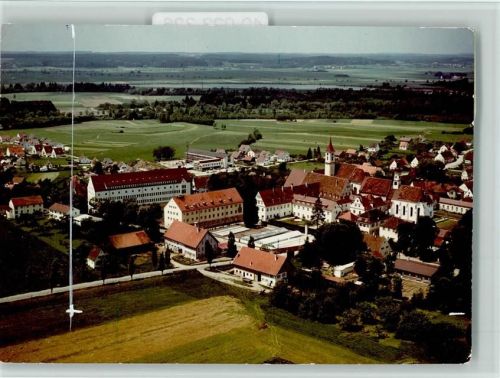 87740 W8941 Buxheim b Memmingen FOTO KEINE AK Luftaufnahme Ehemalige Reichskartause