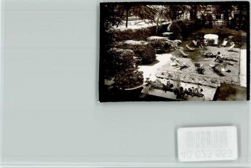 29582 W3111 Hanstedt , Kr Uelzen FOTO KEINE AK Hotel Gellersen Garten Liegestühle