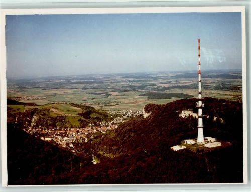 73540 W7072 Heubach , Württ FOTO KEINE AK Luftaufnahme Fernsehturm