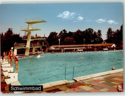 31311 W3165 Hänigsen FOTO KEINE AK Schwimmbad Sprungturm