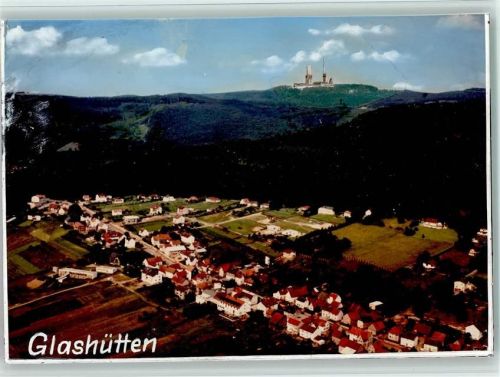 61479 W6246 Glashütten , Taunus FOTO KEINE AK Luftaufnahme