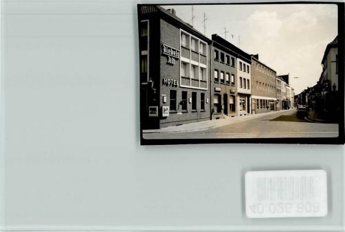 47546 W4192 Kalkar , Niederrhein FOTO KEINE AK Hauptgesch. Straße Hotel