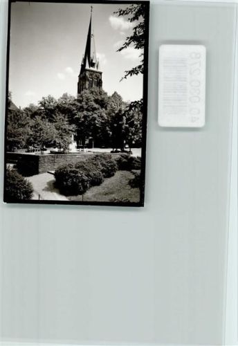 Borghorst Parkanlage Blick zur Kath. Kirche