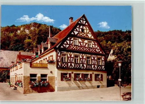 Streitberg Gasth. Schütz Fachwerkhaus