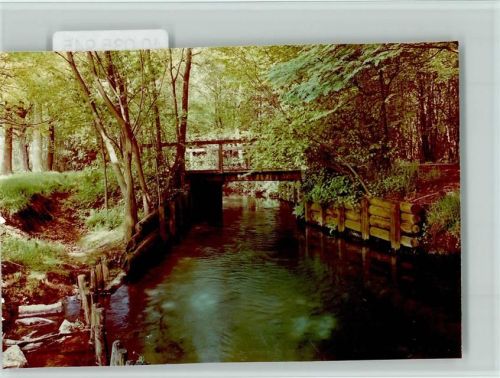 33161 W4794 Hövelriege FOTO KEINE AK Wald Fluss