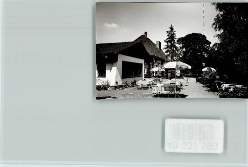 42549 W5620 Langenberg , Rheinl FOTO KEINE AK Forsthaus Terrasse