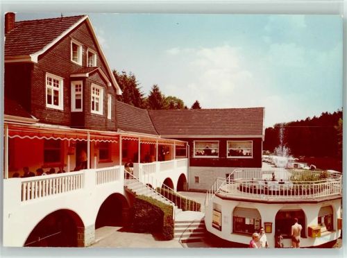 42799 W5653 Diepental , Rheinland FOTO KEINE AK Café Restaurant am See Talsperre Briefkasten