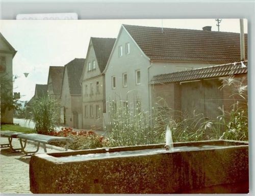 97725 W8731 Langendorf , Unterfr FOTO KEINE AK Brunnen