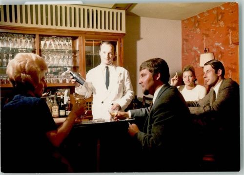 Elfershausen Hotel Ulrich Innenaufnahme Cocktail Bar