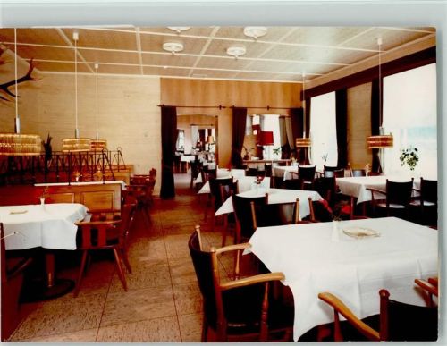 Diepental Restaurant am See Innenaufnahme