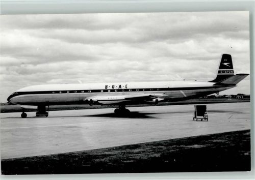 - B.O.A.C. auf dem Flugplatz , Foto