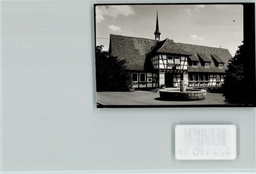 71116 W7034 Gärtringen FOTO KEINE AK Rathaus