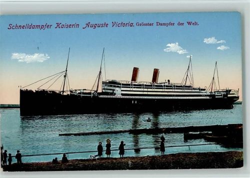 Kaiserin Auguste Victoria 1912 AK