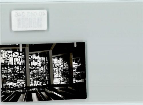 32832 W4936 Augustdorf FOTO KEINE AK Kircheenfenster