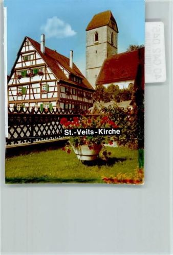 71116 W7034 Gärtringen FOTO KEINE AK St. Veits Kirche