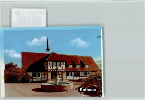 71116 W7034 Gärtringen FOTO KEINE AK Rathaus