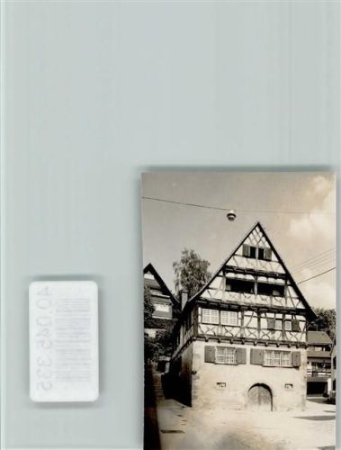 79336 W7834 Herbolzheim , Breisgau FOTO KEINE AK Fachwerkhaus