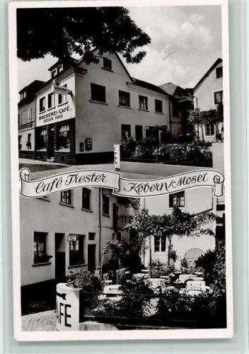 56299 W5405 Kobern - Cafe Trester 1961 foto AK