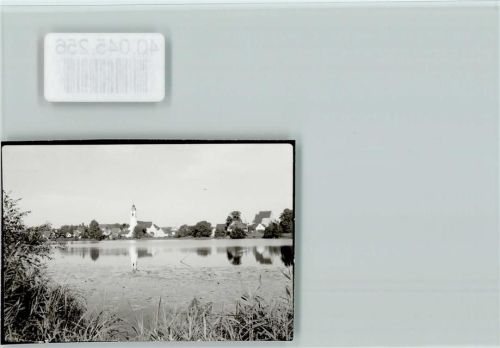 88353 W7964 Kißlegg FOTO KEINE AK Seeblick zur Kirche