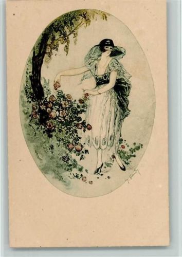 Italien Gravur 1784 - Glamour Frau - Mode