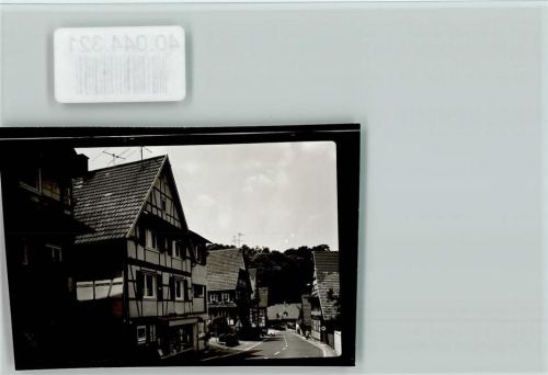 76593 W7562 Reichental , Baden FOTO KEINE AK Ortsstraße