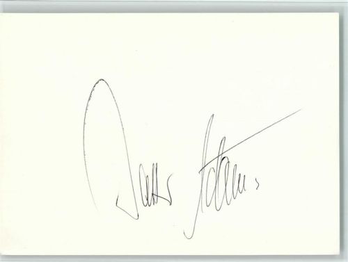 Walter Adams Original Autogramm kein Foto, keine Ansichtskarte
