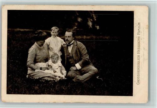 Großherzogl. Hessische Familie 1909 Susanne Hoffman - Werkstatt für moderne Lichtbildkunst