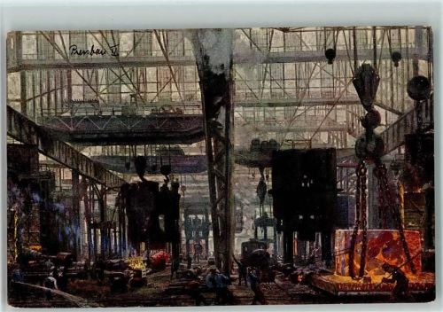 Essen sign Otto Bollhagen - Gußstahlfabrik - Preßbau II, Berufe